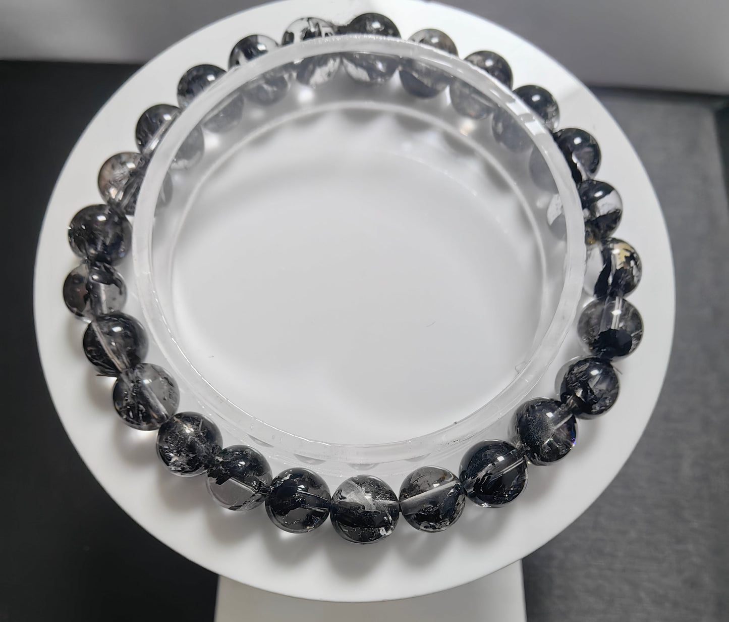 High-end Madagascar Hekimer Diamond Spiritual Bracelet Afforable Luxury Jewelry