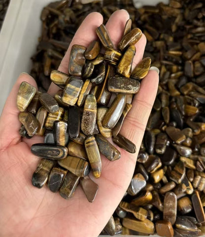 Yellow Tiger Eye Chips Stone