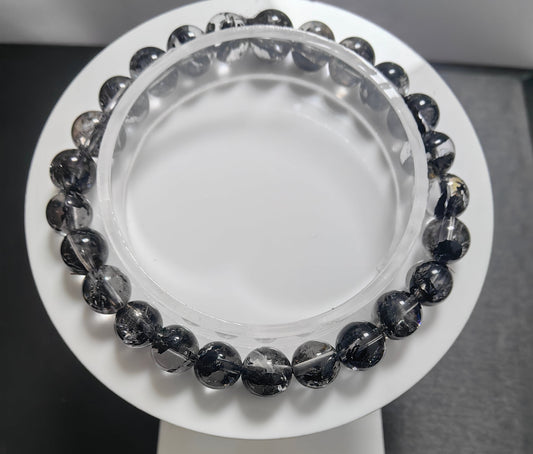 High-end Madagascar  Hekimer Diamond Spiritual Bracelet Afforable Luxury Jewelry