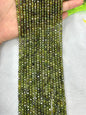 5A Grade Cubic Zirconia Sugar-Loaf Faceted Loose Bead Strand 4mm|DIY Jewelry Making High Sparkle