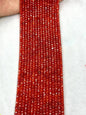 Colorful Zirconia Pinapple Faceted Loose Bead Strand 4mm|DIY Jewelry Making High Sparkle