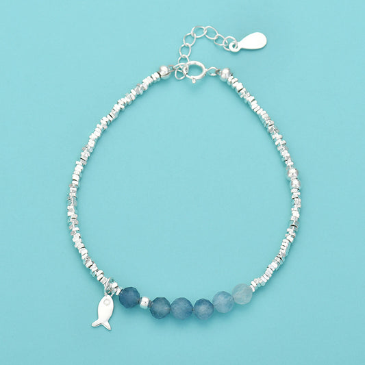S925 sterling silver  silver beads geometric irregular spacer beads spacer jewelry beaded diy bracelet necklace accessories