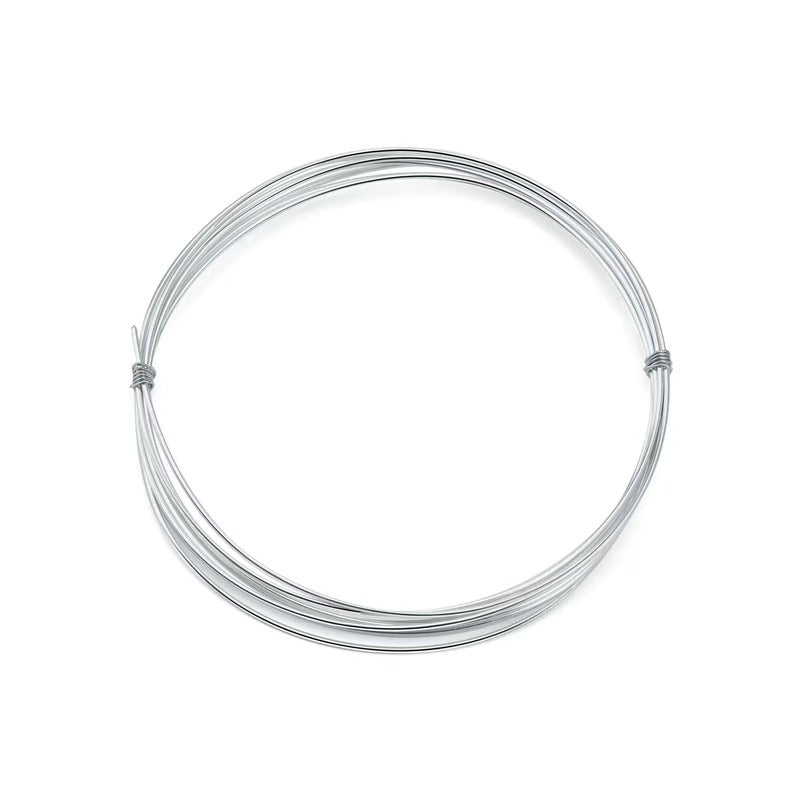 Sterling Silver Craft Wire (0.3-0.8mm, Dead Soft/Half Hard) | Jewelry Making Supplies for Beading & Wire Wrapping | DIY Bracelet Pendant Findings - 6.5ft/10ft Spool