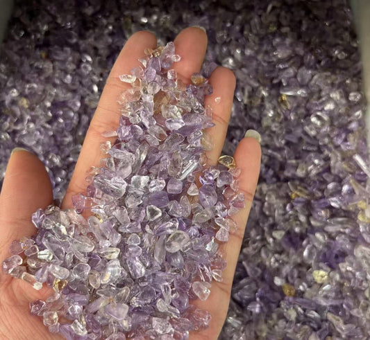 5-7mm Natural Amethyst Mix Citrine Chip-(1kg)-Bulk price