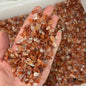 5-7mm Natural Red Rutilated Quartz / Rabbit Hair Quartz Chips -(1kg)-Bulk Price