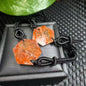 Handmade Hexagram Crystal Bracelet - Adjustable Elastic String with Natural Stones for Protection & Energy (Choose Your Crystal: Amethyst, Labradorite, Rose Quartz, Fire Quartz, Smoky Quartz, Clear Quartz)